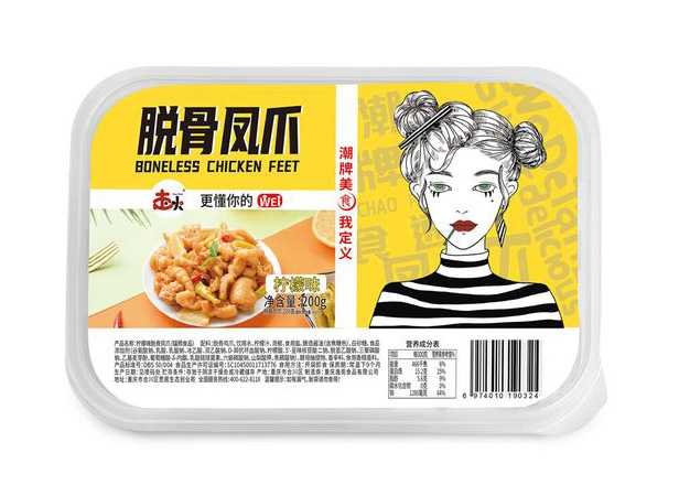 泡椒鳳爪保鮮盒包裝機(jī)：鎖住美味，保鮮每一刻