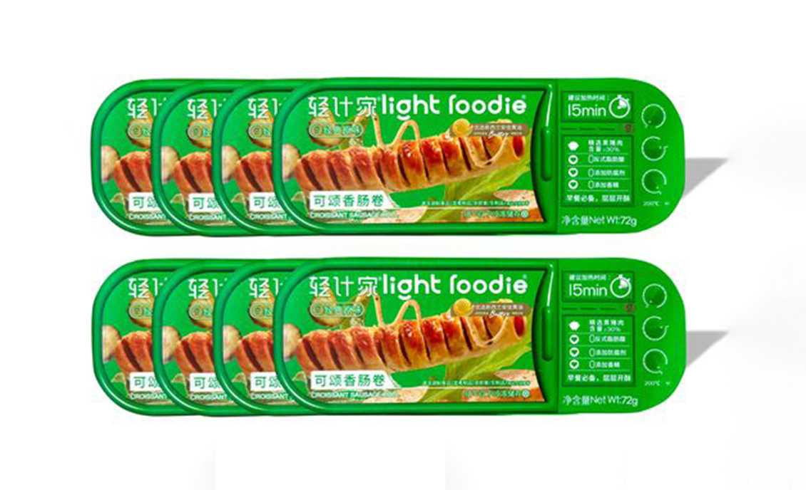 呂工機(jī)械可頌香腸卷全自動(dòng)包裝解決方案，量產(chǎn)無(wú)憂(yōu)